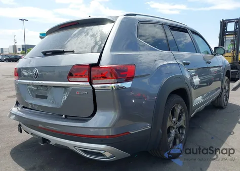 2022 Volkswagen Atlas 3.6L V6 Sel from USA, damaged, VIN 1V2BR2CA6NC523736